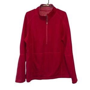 Tommy Bahama 1/4 zip XL reversible pull over